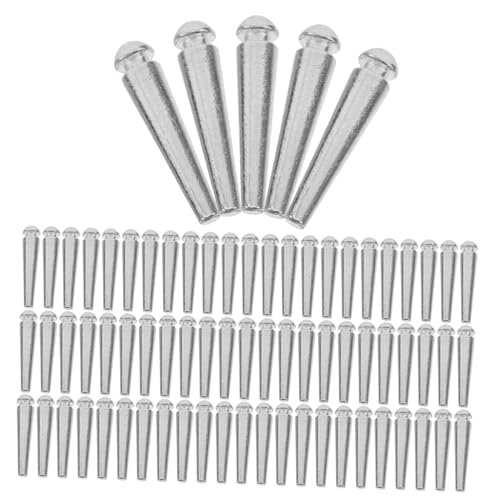 OSALADI 100 Stück Teiliges Metall Cribbage Pegs Stabile und Langlebige Spielsteine für Gesellschaftsspiele Lange Punkte zum Einfachen Zählen für Familien Freundespiele von OSALADI