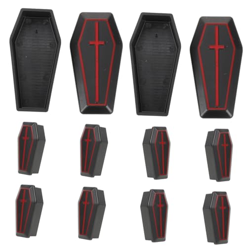 OSALADI 10er-Boxen Halloween-streich-Requisiten Halloween-animatronik Halloween -Dekorationen Halloween-partygeschenke Halloween-Requisiten Party Gefälligkeiten Partydekor Plastik Schwarz OSALADI 10er-Boxen Halloween-streich-Requisiten Halloween-animatronik Halloween -Dekorationen Halloween-partygeschenke Halloween-Requisiten Party Gefälligkeiten Partydekor Plastik Schwarz von OSALADI