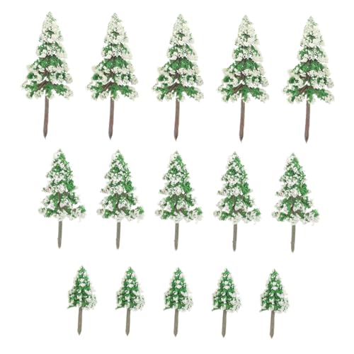 OSALADI 15 Stück Miniatur Baum Modellset Künstliche Landschaftsbäume für Sandtisch Miniatur Szenarien und Kreative Dekoration OSALADI 15 Stück Miniatur Baum Modellset Künstliche Landschaftsbäume für Sandtisch Miniatur Szenarien und Kreative Dekoration von OSALADI