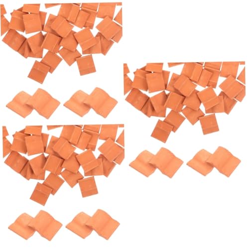 OSALADI 150 Stck Mini Dachziegel für Mikrolandschaften Realistische Rote Tonziegel für DIY Modellbau Puppenstuben und Sandtisch Dioramen Fein Poliert für Kreative Bastelprojekte OSALADI 150 Stck Mini Dachziegel für Mikrolandschaften Realistische Rote Tonziegel für DIY Modellbau Puppenstuben und Sandtisch Dioramen Fein Poliert für Kreative Bastelprojekte von OSALADI