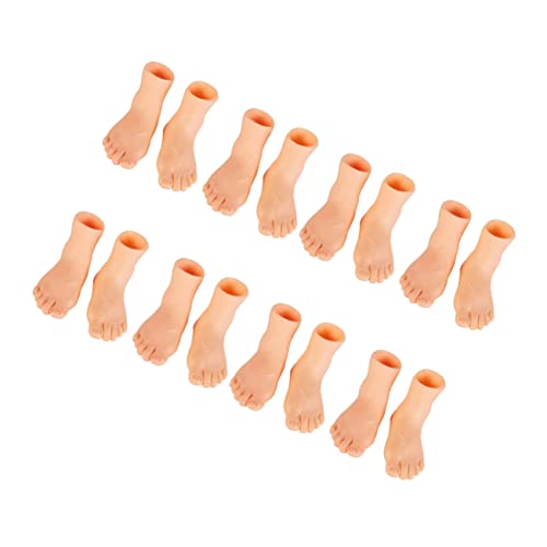 OSALADI 16 Stück 3D-Fußspielzeug winzige Fußpuppen Halloween-Füße Mini-Hände Lustige Fußpuppe zappelt Babys Lehrfußmodell kognitives tragbares Modell Kinderspielzeug Vinyl OSALADI 16 Stück 3D-Fußspielzeug winzige Fußpuppen Halloween-Füße Mini-Hände Lustige Fußpuppe zappelt Babys Lehrfußmodell kognitives tragbares Modell Kinderspielzeug Vinyl von OSALADI