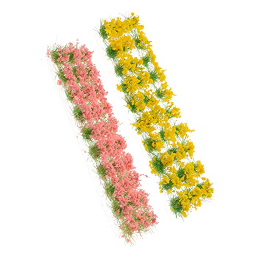 OSALADI 2 Blätter Selbstklebende Blumenbüschel Grasornament Miniatur Sandtisch Dekoration DIY Modelllandschaft Zubehör OSALADI 2 Blätter Selbstklebende Blumenbüschel Grasornament Miniatur Sandtisch Dekoration DIY Modelllandschaft Zubehör von OSALADI