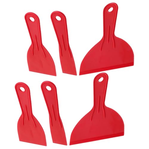 OSALADI 2 Sätze Farbschaberwerkzeug Ausrüstung sprühen Trockner-Lüftungsreiniger-Kit Produkte Tücher Gel küchenmaschiene kochgeschirr spachtel Plastikschaber Farbschaber aus Kunststoff rot OSALADI 2 Sätze Farbschaberwerkzeug Ausrüstung sprühen Trockner-Lüftungsreiniger-Kit Produkte Tücher Gel küchenmaschiene kochgeschirr spachtel Plastikschaber Farbschaber aus Kunststoff rot von OSALADI