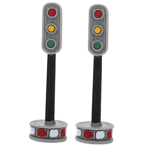 OSALADI 2 Stück Ampelmodell Nacht Kleines Straßenspielzeug Für Den Innenbereich Miniatur Laternenpfahl Puppenhaus Mini Weihnachtslichter Miniatur Figuren Stopplicht Für OSALADI 2 Stück Ampelmodell Nacht Kleines Straßenspielzeug Für Den Innenbereich Miniatur Laternenpfahl Puppenhaus Mini Weihnachtslichter Miniatur Figuren Stopplicht Für von OSALADI