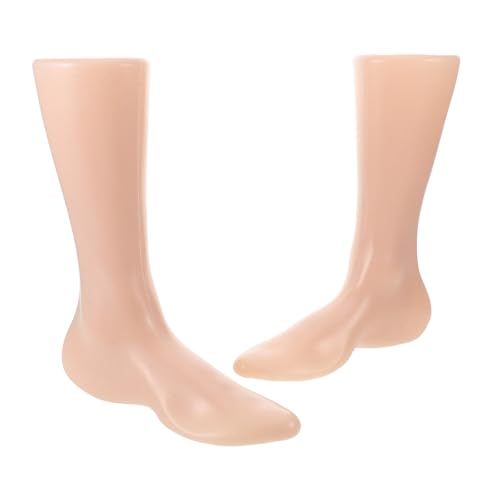 OSALADI 2 Stück Fußform-Schuhspanner Falsches Bein Fußpuppe Für Socken Schuhe Socken Ausstellungsstand Fuß Schaufensterpuppe Sockendisplay Mannequin-fuß Fußanzeige Beige Plastik OSALADI 2 Stück Fußform-Schuhspanner Falsches Bein Fußpuppe Für Socken Schuhe Socken Ausstellungsstand Fuß Schaufensterpuppe Sockendisplay Mannequin-fuß Fußanzeige Beige Plastik von OSALADI