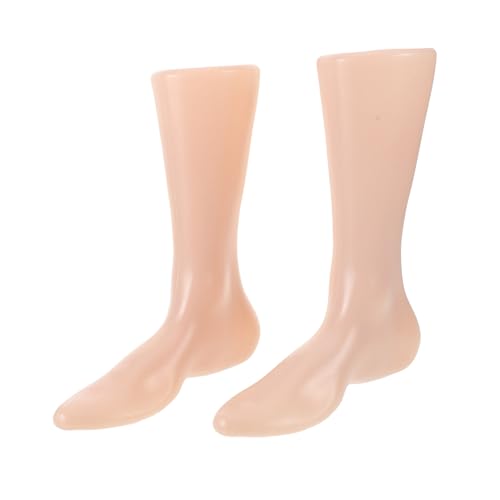 OSALADI 2 Stück Fußform Schuhspanner Fußmannequin Fußmodell Fußanzeige Sockenanzeige Mannequin Torso Mannequinfüße Gefälschte Schuhe Socken Sockenhalter Anzeige Mannequinfuß von OSALADI