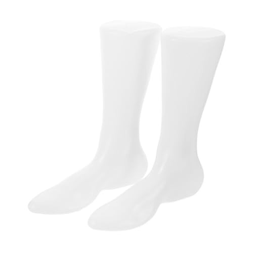 OSALADI 2 Stück Fußform-Schuhspanner Mannequin-fuß Sockendisplay Falsches Bein Schaufensterpuppenfüße Für Socken Fußpuppe Für Socken Fuß Schaufensterpuppe Fuß Aus Kunststoff Weiß Plastik OSALADI 2 Stück Fußform-Schuhspanner Mannequin-fuß Sockendisplay Falsches Bein Schaufensterpuppenfüße Für Socken Fußpuppe Für Socken Fuß Schaufensterpuppe Fuß Aus Kunststoff Weiß Plastik von OSALADI
