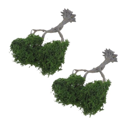 OSALADI 2 Stück Kunstbaum für Sandtisch Plastische Miniaturbäume für DIY und Modelleisenbahn Deko OSALADI 2 Stück Kunstbaum für Sandtisch Plastische Miniaturbäume für DIY und Modelleisenbahn Deko von OSALADI