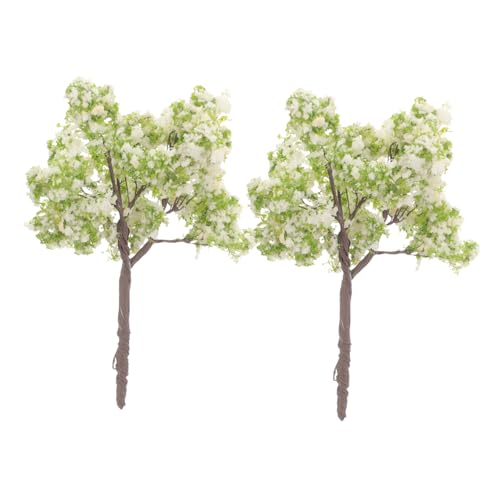OSALADI 2 Stück Miniaturbaum Figuren Chic Dekorative Ornamente für Tischdekoration Hochwertige Gartenaccessoires für Garten Realistische Detailarbeit OSALADI 2 Stück Miniaturbaum Figuren Chic Dekorative Ornamente für Tischdekoration Hochwertige Gartenaccessoires für Garten Realistische Detailarbeit von OSALADI