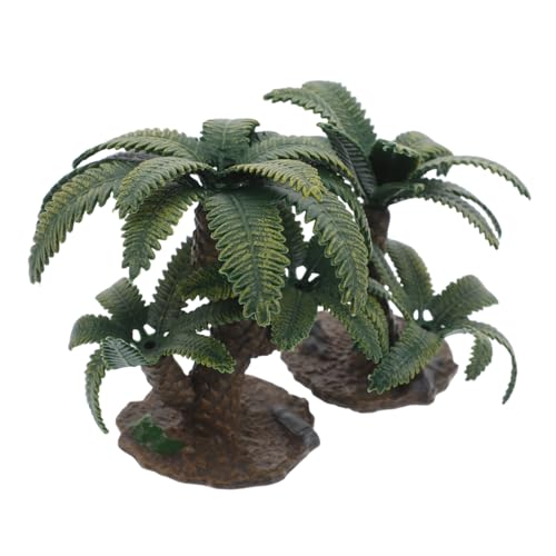 OSALADI 2 Stück Simulationslandschaftsbaum Mini-Modellbäume Modellbäume Miniaturlandschaft gefälschtes Baummodell Modellbaum Holzbaum Modell Mini-Gartenbaum Straßenbaummodell Plastik von OSALADI