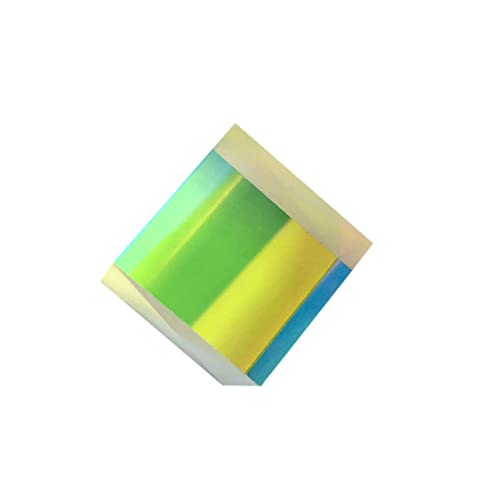 OSALADI 20x20x20mm Optisches Glas Rgb Prisma X-cube Dispersionsprisma Für Physikunterricht Kunst Und Experimentieren Kompakt Tragbar Und Vielseitig Einsetzbar von OSALADI