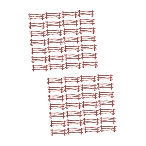 OSALADI 240 Stck Teiliges DIY Miniatur Zaun Doppelte Haken Realistische Landschaftsdekoration Kleines Zaunbord für Sandtisch Langlebig und Hautfreundlich OSALADI 240 Stck Teiliges DIY Miniatur Zaun Doppelte Haken Realistische Landschaftsdekoration Kleines Zaunbord für Sandtisch Langlebig und Hautfreundlich von OSALADI