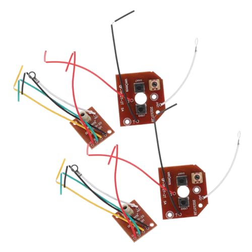 OSALADI 2Sätze Kanal Fernbedienungsmodul für DIY Projekte Zubehör für Auto Frequenz Leichtes und Sicheres Material Fördert Kreativität und Beziehung OSALADI 2Sätze Kanal Fernbedienungsmodul für DIY Projekte Zubehör für Auto Frequenz Leichtes und Sicheres Material Fördert Kreativität und Beziehung von OSALADI
