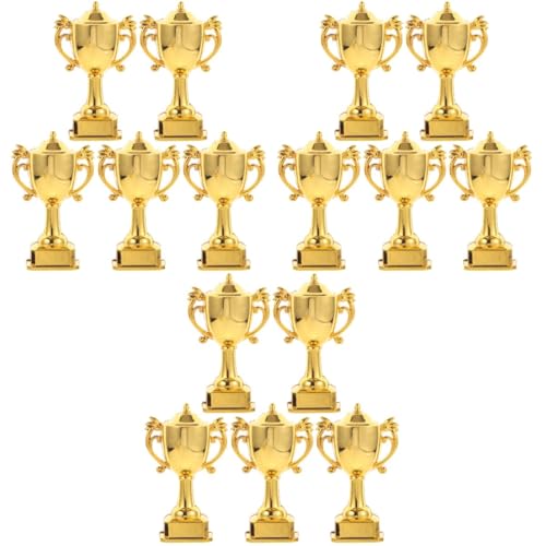 OSALADI 3 Sätze Kuchenmodell Dekoration Party Grün Dekorativ Dekorationen Wählt Mini Funkelnd Rosa Hochzeit Zinn Klein Trophäen Für Erwachsene Kuchen Verzieren Golden Plastik 5 Stück * 3 von OSALADI