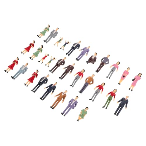 OSALADI 30 Stück Teiliges Miniaturfiguren Realistische Mini Menschen für Sandtisch und Modellbau Detailreiche Kleine Figuren für Puppenhäuser Architekturmodelle und Kreative Szenen OSALADI 30 Stück Teiliges Miniaturfiguren Realistische Mini Menschen für Sandtisch und Modellbau Detailreiche Kleine Figuren für Puppenhäuser Architekturmodelle und Kreative Szenen von OSALADI