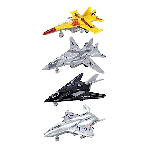 OSALADI 4 Stück Alloy Flugzeug Rückziehspielzeuge für Spielzeuge Kreativität und Fantasie für Geburtstage und Alltag OSALADI 4 Stück Alloy Flugzeug Rückziehspielzeuge für Spielzeuge Kreativität und Fantasie für Geburtstage und Alltag von OSALADI