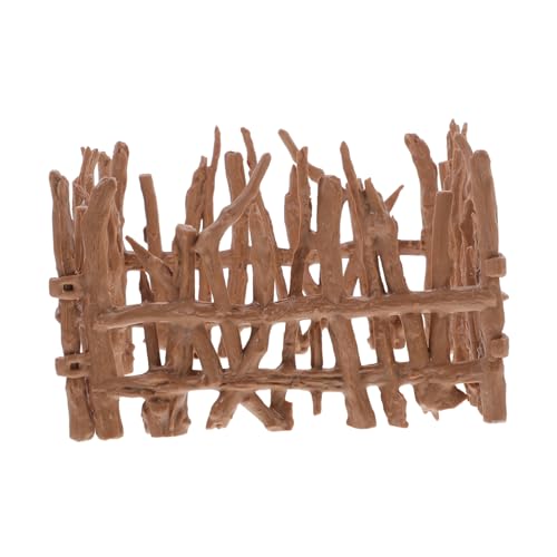 OSALADI 4 Stück Künstlicher Zaun Bildungssachen für Bildungsfarm Kunstrasen für Minigarten Puppenhaus-Miniornamente Kinderpädagogische Spielzeuge Kantenrand Plastik Brown OSALADI 4 Stück Künstlicher Zaun Bildungssachen für Bildungsfarm Kunstrasen für Minigarten Puppenhaus-Miniornamente Kinderpädagogische Spielzeuge Kantenrand Plastik Brown von OSALADI