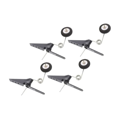 OSALADI 4 Stück Teiliges Rc Flugzeug Ersatzteile Tail Wheel Montage mit Fahrwerksrädern für Modellflugzeuge Leichtes Stabiles Landegerät für Vielseitige Rc Flugmodelle für Outdoor-Flug und OSALADI 4 Stück Teiliges Rc Flugzeug Ersatzteile Tail Wheel Montage mit Fahrwerksrädern für Modellflugzeuge Leichtes Stabiles Landegerät für Vielseitige Rc Flugmodelle für Outdoor-Flug und von OSALADI
