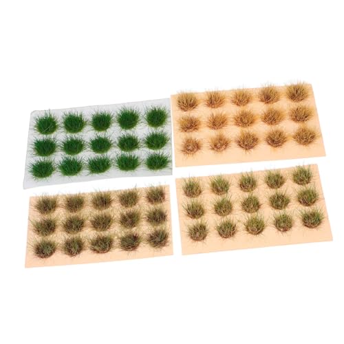OSALADI 4 Stücke Teiliges Realistische Grasbüschel für Modellbau Vielseitige Miniatur aus Geeignet für Sandtisch Eisenbahnlandschaften und Dioramen Detailreiche Gestaltungsmöglichkeiten OSALADI 4 Stücke Teiliges Realistische Grasbüschel für Modellbau Vielseitige Miniatur aus Geeignet für Sandtisch Eisenbahnlandschaften und Dioramen Detailreiche Gestaltungsmöglichkeiten von OSALADI