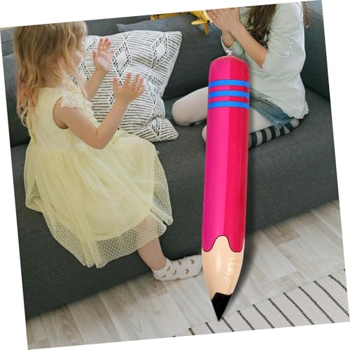 OSALADI 5 Stück Teiliges Aufblasbares Riesen bleistiftspielzeug aus PVC Vielseitige Sport Lernhilfe für Kindergarten Sichere Schuldekoration für Back to school party und von OSALADI