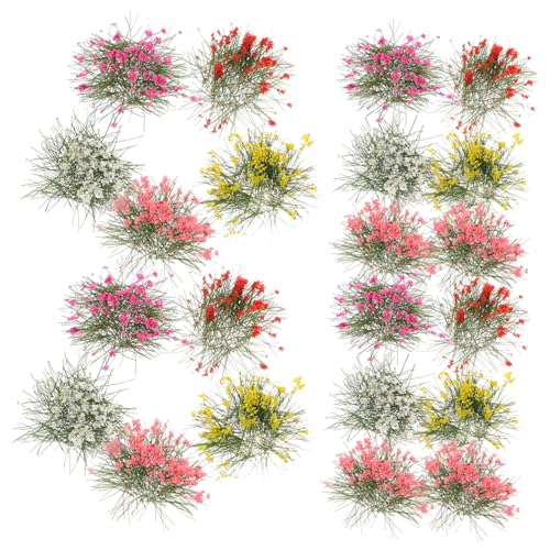 OSALADI 5 Stück Teiliges Miniatur Blumencluster für Modellbahnlandschaften Künstliche Grasbüschel für Sandtisch und Mikrolandschaften für Modelleisenbahn und Dioramen OSALADI 5 Stück Teiliges Miniatur Blumencluster für Modellbahnlandschaften Künstliche Grasbüschel für Sandtisch und Mikrolandschaften für Modelleisenbahn und Dioramen von OSALADI