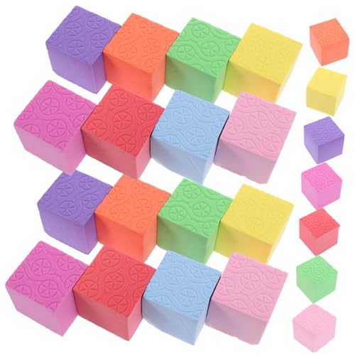 OSALADI 50 Stück Bunte Schaumstoff Bausteine Teiliges Sicherheitsfreundliche Lernspielzeuge für Kleinkinder für Kreative Bauprojekte und Frühkindliche OSALADI 50 Stück Bunte Schaumstoff Bausteine Teiliges Sicherheitsfreundliche Lernspielzeuge für Kleinkinder für Kreative Bauprojekte und Frühkindliche von OSALADI