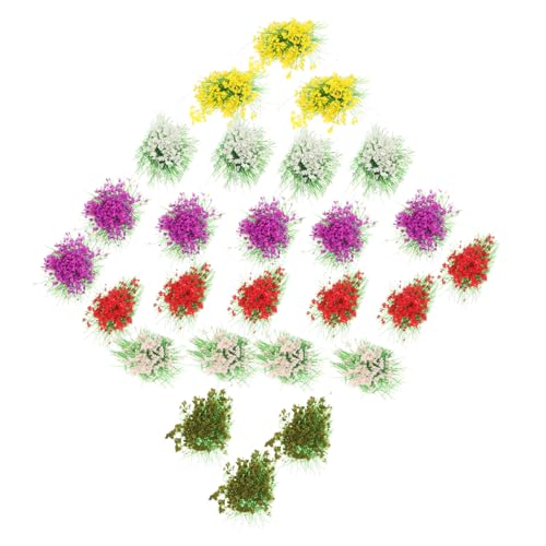 OSALADI 6 Boxen Kunstrasen-Cluster Garten künstlich für draußen Sandtisch-Blütenhaufen Mini-Kunstblumen simulierte Blume Landschaftsblumenbüschel Miniatur-Blumencluster-Modell Harz OSALADI 6 Boxen Kunstrasen-Cluster Garten künstlich für draußen Sandtisch-Blütenhaufen Mini-Kunstblumen simulierte Blume Landschaftsblumenbüschel Miniatur-Blumencluster-Modell Harz von OSALADI