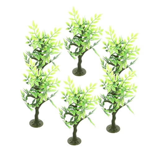 OSALADI 6 Stück Simulation von Baumschmuck Mini -Bäume Mini-Architekturbäume künstlicher Baum Bastelbäume für Baum Baumbaumodell kleine Plastikbäume Landschaftsbaum Grün OSALADI 6 Stück Simulation von Baumschmuck Mini -Bäume Mini-Architekturbäume künstlicher Baum Bastelbäume für Baum Baumbaumodell kleine Plastikbäume Landschaftsbaum Grün von OSALADI