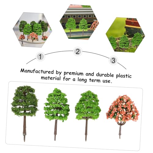 OSALADI 70 Stück Teiliges Miniatur Baum Modell Langlebige Plastikbäume für Sandtisch Landschaftsgestaltung Realistische Mini Bäume zur Dekoration von Mikrolandschaften und Feengärten OSALADI 70 Stück Teiliges Miniatur Baum Modell Langlebige Plastikbäume für Sandtisch Landschaftsgestaltung Realistische Mini Bäume zur Dekoration von Mikrolandschaften und Feengärten von OSALADI