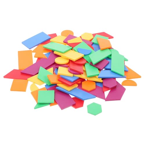 OSALADI 96 Stück Geometrisches Puzzle Sensorische Tafel Manipulationen Für Vorschulkinder Zeichnen Tablet Zappelspielzeug Für LCD-Tablet Für Mathe-Spiele Plastik OSALADI 96 Stück Geometrisches Puzzle Sensorische Tafel Manipulationen Für Vorschulkinder Zeichnen Tablet Zappelspielzeug Für LCD-Tablet Für Mathe-Spiele Plastik von OSALADI