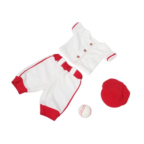 OSALADI Baseball Fotoshooting Outfit Neugeborene Jungen Mädchen Sportliches Fotokostüm Weiches Bequemes Material Einfach An Ausziehbar Für Neugeborenen Fotografie von OSALADI