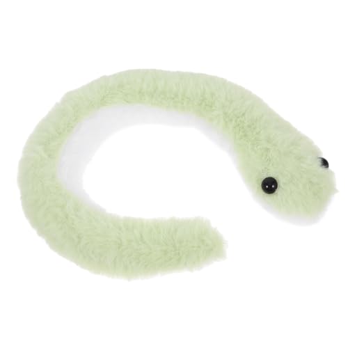 OSALADI Cute Snake Plush Toy Adjustable Soft Stuffed Snake for Kids Lunar Year Cozy Decor for Beds Desks Companion OSALADI Cute Snake Plush Toy Adjustable Soft Stuffed Snake for Kids Lunar Year Cozy Decor for Beds Desks Companion von OSALADI