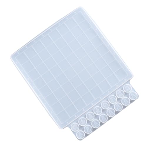 OSALADI DIY Schachspiel Epoxidharz Silikonform für Einzigartige Schachfiguren und Schachbrett Wiederverwendbar Einfach zu Reinigen Hohe Flexibilität und Langlebig von OSALADI