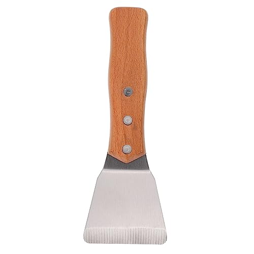 OSALADI Griddle Scraper Mit Holzgriff Teppanyaki Schaber Für Die Küche Vielseitiges Küchenwerkzeug Zum Ablösen Von Vinylfolien Und Tapeten Ideal Für Grill Und Pfanne OSALADI Griddle Scraper Mit Holzgriff Teppanyaki Schaber Für Die Küche Vielseitiges Küchenwerkzeug Zum Ablösen Von Vinylfolien Und Tapeten Ideal Für Grill Und Pfanne von OSALADI
