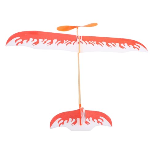 OSALADI Gummibandbetriebener Flugzeugmodell Bausatz für Leichtes Segelflugzeugspielzeug mit Einzigartigem Design für Outdoor Spiel und Lernen Fördert OSALADI Gummibandbetriebener Flugzeugmodell Bausatz für Leichtes Segelflugzeugspielzeug mit Einzigartigem Design für Outdoor Spiel und Lernen Fördert von OSALADI