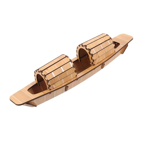 OSALADI Holzpuzzle Segelboot Bausatz für Erwachsene DIY Holzschiff Modell Vorgefertigten Puzzle Vorstellungskraft und Hand Auge Koordination von OSALADI