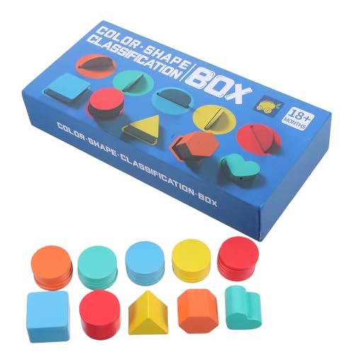 OSALADI Holzspielzeug Für Kleinkinder Montessori Formen Und Farben-sortierbox Für Motorische Fähigkeiten Problemlösung Und Logisches Pädagogisches Spielzeug Für Lernen OSALADI Holzspielzeug Für Kleinkinder Montessori Formen Und Farben-sortierbox Für Motorische Fähigkeiten Problemlösung Und Logisches Pädagogisches Spielzeug Für Lernen von OSALADI