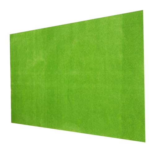 OSALADI Künstliches Gras Dünnes Realistisches Synthetisches Rasenstück für DIY Modellbau Gartenlandschaft Innen und Außendekoration Vielseitig Einsetzbar Langlebig und Formstabil von OSALADI