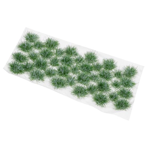 OSALADI Miniatur Grascluster Simuliertes Gras für Sandtisch DIY Landschaftsdekor Ergänzung für Miniaturgärten und Modelleisenbahnen Winterliche Szenerie Schneebedeckt OSALADI Miniatur Grascluster Simuliertes Gras für Sandtisch DIY Landschaftsdekor Ergänzung für Miniaturgärten und Modelleisenbahnen Winterliche Szenerie Schneebedeckt von OSALADI