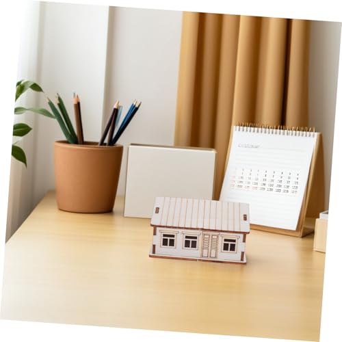 OSALADI Miniatur Holzhaus Bausatz DIY Holzmodell Kleine mit Feinen Details für Weihnachtsdeko Tischmitte Vielseitig Einsetzbar Geschenkidee für Bastler und Sammler OSALADI Miniatur Holzhaus Bausatz DIY Holzmodell Kleine mit Feinen Details für Weihnachtsdeko Tischmitte Vielseitig Einsetzbar Geschenkidee für Bastler und Sammler von OSALADI