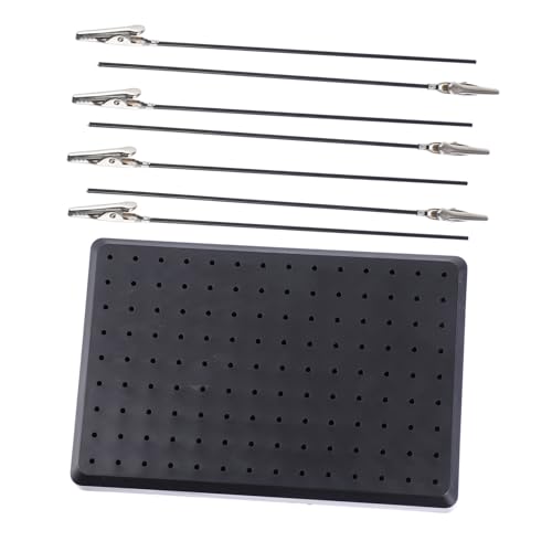 OSALADI Modell Farbclip Ständer mit Krokodilklemme Stabile Halterung für Modellfarben Langlebige DIY Malerei Basis Nahtloses Design Geeignet für Feine Modellarbeiten von OSALADI