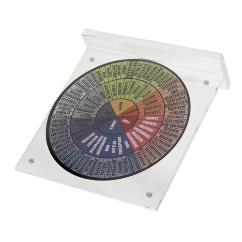 OSALADI Raddiagramm Für Psychische Gesundheit Emotion Beruhigen Die Erwachsene Rad Der Sozialen Arbeit Stimmung Farbkreis Gefühlsrad Acryl OSALADI Raddiagramm Für Psychische Gesundheit Emotion Beruhigen Die Erwachsene Rad Der Sozialen Arbeit Stimmung Farbkreis Gefühlsrad Acryl von OSALADI