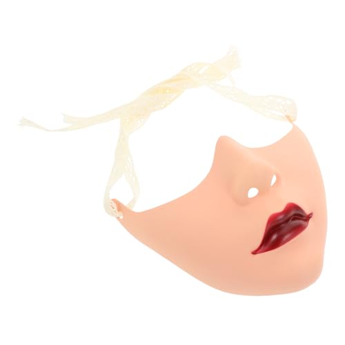 OSALADI Realistische Maske mit Roten Lippen für Halloween Karneval und Kostümpartys Hautfreundlich und Anpassbar für Verschiedene Anlässe OSALADI Realistische Maske mit Roten Lippen für Halloween Karneval und Kostümpartys Hautfreundlich und Anpassbar für Verschiedene Anlässe von OSALADI