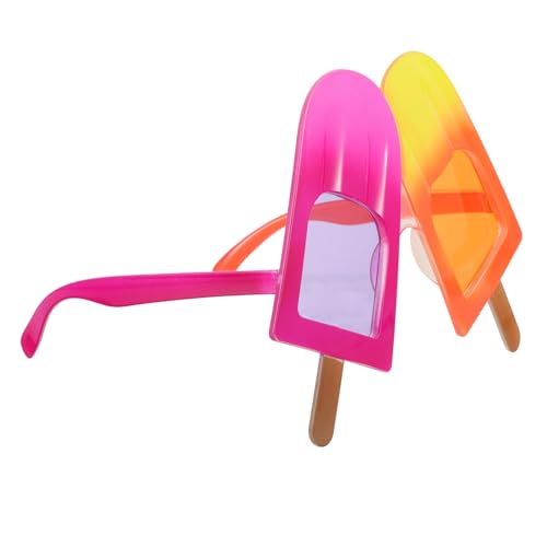 OSALADI Sonnenbrille im Eiscreme Design Lustige Partybrille für Strandpartys Geburtstagsfeiern und Fotorequisiten Auffällige Bunte Sonnenbrille für Erwachsene OSALADI Sonnenbrille im Eiscreme Design Lustige Partybrille für Strandpartys Geburtstagsfeiern und Fotorequisiten Auffällige Bunte Sonnenbrille für Erwachsene von OSALADI