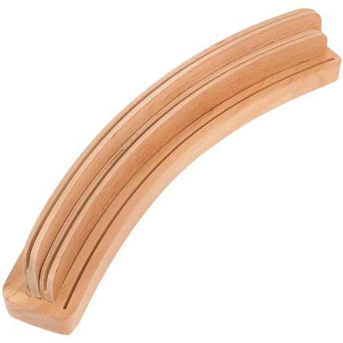 OSALADI Spielkartenhalter Kartendeck-Ständer Gebogener Holz-Spielkartenhalter Tablett-Rack-Organizer Mit 2 Kartenfächern Für Kinder Senioren Kartenspiel-Organizer-Zubehör OSALADI Spielkartenhalter Kartendeck-Ständer Gebogener Holz-Spielkartenhalter Tablett-Rack-Organizer Mit 2 Kartenfächern Für Kinder Senioren Kartenspiel-Organizer-Zubehör von OSALADI