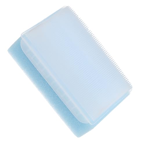 OSALADI Tastpinsel Für Das Sensorische Training Werkzeug Handschrubben Therapiebürste Therabrush Nagelbürste Nagelpeelpinsel Sensorisches SPM Sinnesraum Gootoobz Schwamm Sky-Blue von OSALADI