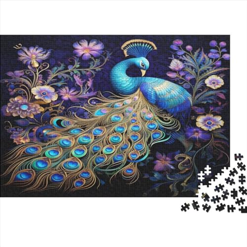 DIY Puzzles 300pcs (40x28cm) Für Erwachsene Peacock Puzzles Für Erwachsene Puzzle-Lernspiele Schicker Vogel von OSBELE