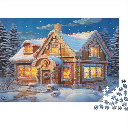 Puzzles 500pcs (52x38cm) Für Erwachsene Candy House Puzzles Für Erwachsene Puzzle-Lernspiele Sweet Home von OSBELE