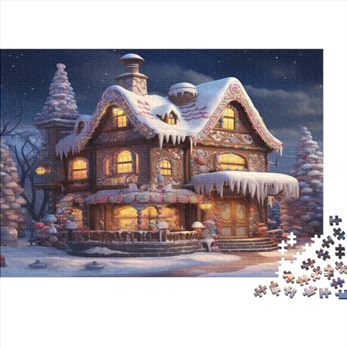 Sweet Home 500pcs (52x38cm) Puzzles Für Erwachsene Candy House Feine Mehrfarbige Puzzles,Gedulds- Und Reflexionsspiele von OSBELE