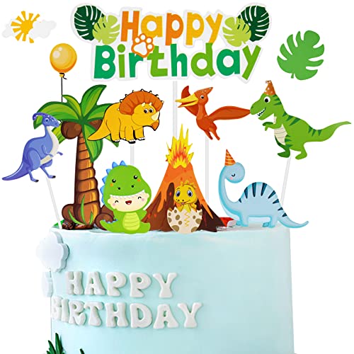 OSDUE 21 Stück Dinosaur Tortendeko, Cupcake Topper, Cupcake Deko, Kuchendekoration, für Kinder Baby Party Geburtstag Party Kuchen Dekoration Supplies OSDUE 21 Stück Dinosaur Tortendeko, Cupcake Topper, Cupcake Deko, Kuchendekoration, für Kinder Baby Party Geburtstag Party Kuchen Dekoration Supplies von OSDUE